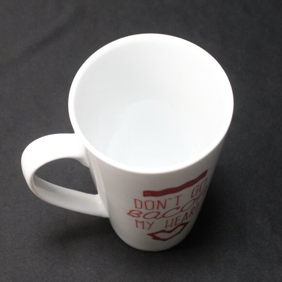 Don't Go Bacon My Heart Coffee Tea Tall Novelty Mug - Picture 4 of 11